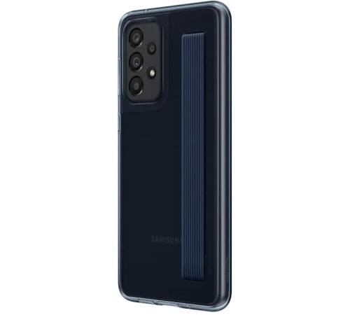 Чохол до мобільного телефона Samsung Clear Strap Cover Samsung Galaxy A33 EF-XA336CBEGRU Black (EF-XA336CBEGRU)