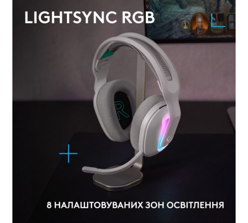 Навушники Logitech G522 Lightspeed Wireless Gaming Headset White (981-001550)