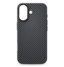 Чохол до мобільного телефона Armorstandart LikeCarbon2 MagCase для Apple iPhone 16 Black (ARM83810)