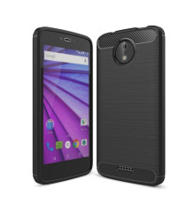 Чохол до мобільного телефона для Motorola Moto Z Carbon Fiber (Black) Laudtec (LT-MMZB)