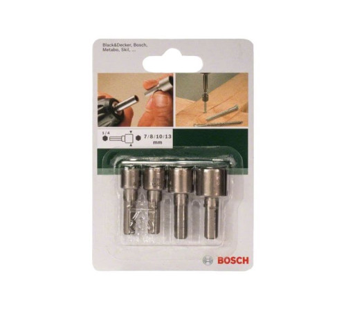 Набор инструментов Bosch торцевых насадок 1/4" (2.609.255.904)