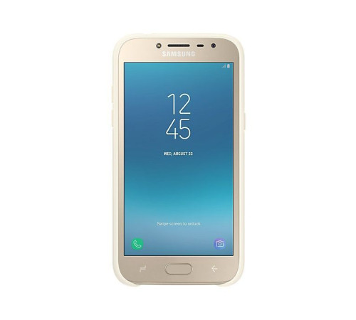 Чохол до мобільного телефона Samsung J2 (2018)/EF-PJ250CFEGRU - Dual Layer Cover (Gold) (EF-PJ250CFEGRU)