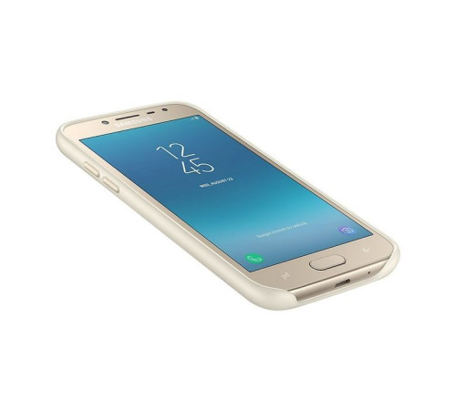 Чохол до мобільного телефона Samsung J2 (2018)/EF-PJ250CFEGRU - Dual Layer Cover (Gold) (EF-PJ250CFEGRU)