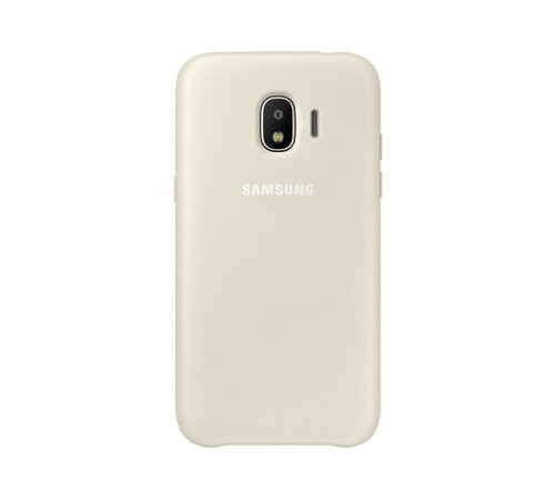 Чохол до мобільного телефона Samsung J2 (2018)/EF-PJ250CFEGRU - Dual Layer Cover (Gold) (EF-PJ250CFEGRU)