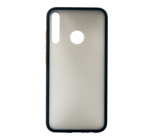 Чехол для мобильного телефона Dengos Matt Huawei P40 Lite E, black (DG-TPU-MATT-45) (DG-TPU-MATT-45)