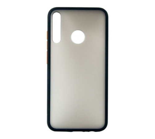 Чохол до мобільного телефона Dengos Matt Huawei P40 Lite E, black (DG-TPU-MATT-45) (DG-TPU-MATT-45)