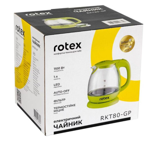 Електрочайник Rotex RKT80-GP