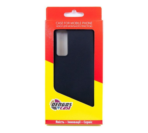 Чохол до мобільного телефона Dengos Carbon Huawei P Smart 2021, black (DG-TPU-CRBN-107)