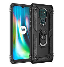 Чохол до мобільного телефона BeCover Military Motorola G9 / G9 Play / E7 Plus Black (705562)