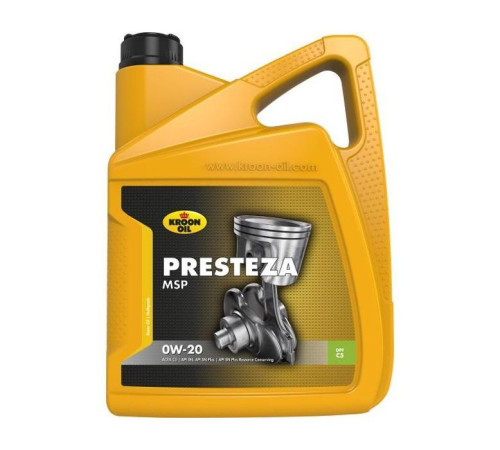 Моторна олива Kroon-Oil Presteza MSP 0W-20 5л (KL 36497)