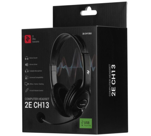 Навушники 2E CH13 Over-Ear USB (2E-CH13SU)