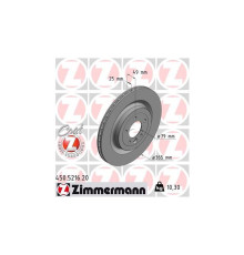 Гальмівний диск ZIMMERMANN 450.5216.20
