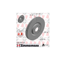 Гальмівний диск ZIMMERMANN 460.1554.20