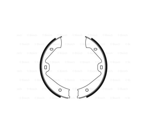 Гальмівні колодки Bosch 0 986 487 755