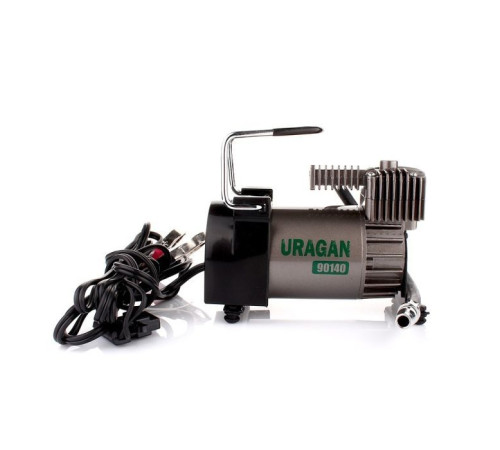 Автомобильный компрессор URAGAN на АКБ, 40 л/мин (90140)