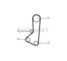 Ремень ГРМ CONTITECH CT802