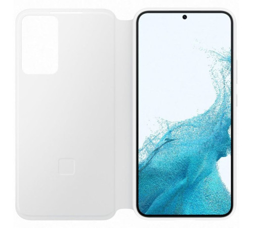 Чохол до мобільного телефона Samsung Smart Clear View Cover Galaxy S22 Plus White (EF-ZS906CWEGRU)