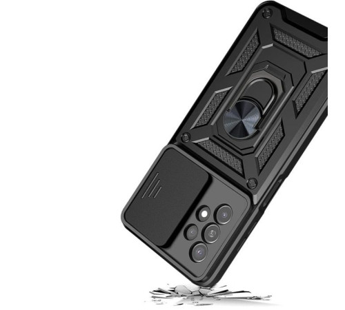 Чохол до мобільного телефона BeCover Military Samsung Galaxy A23 SM-A235 Black (707373)