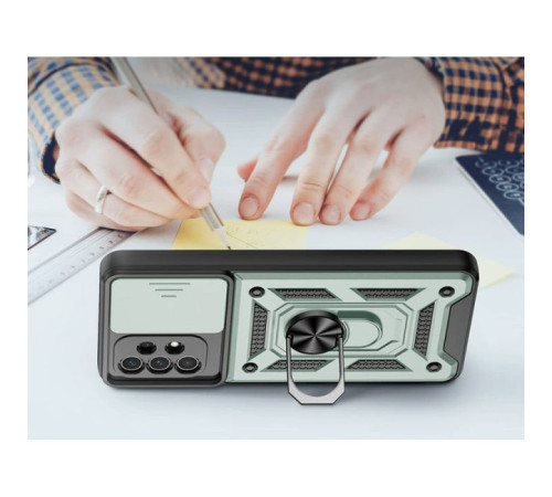 Чохол до мобільного телефона BeCover Military Samsung Galaxy A23 SM-A235 Dark Green (707376)