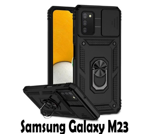 Чохол до мобільного телефона BeCover Military Samsung Galaxy M23 SM-M236 Black (707369)