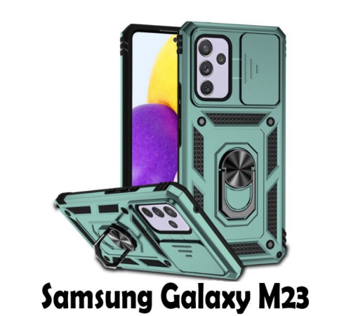 Чохол до мобільного телефона BeCover Military Samsung Galaxy M23 SM-M236 Dark Green (707372)
