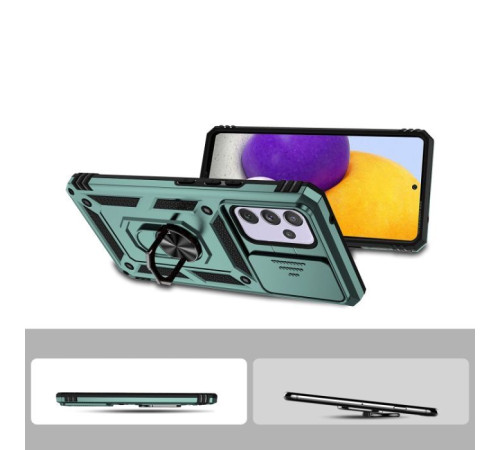 Чохол до мобільного телефона BeCover Military Samsung Galaxy M23 SM-M236 Dark Green (707372)