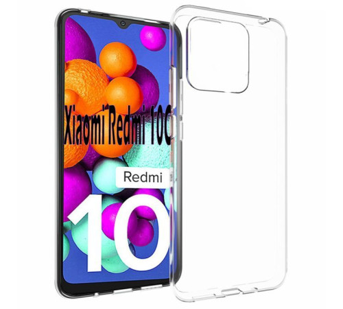 Чохол до мобільного телефона BeCover Xiaomi Redmi 10C Transparancy (707633)