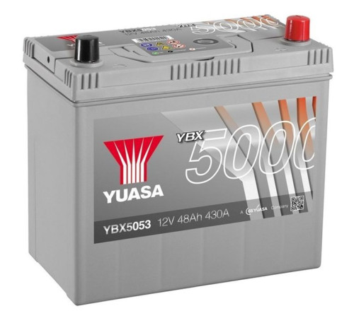 Акумулятор автомобільний Yuasa 12V 50Ah Silver High Performance Battery (YBX5053)