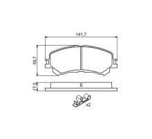 Тормозные колодки Bosch 0 986 494 720