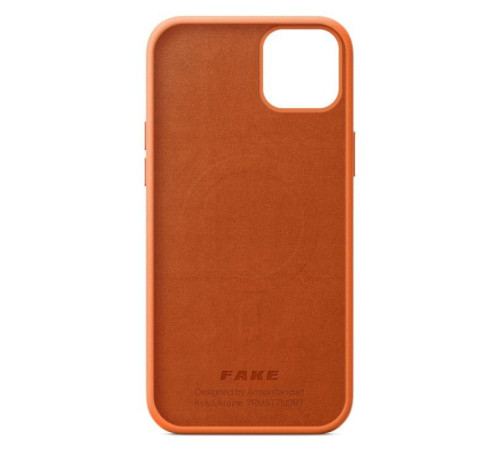 Чохол до мобільного телефона Armorstandart FAKE Leather Case Apple iPhone 14 Plus Golden Brown (ARM64459)