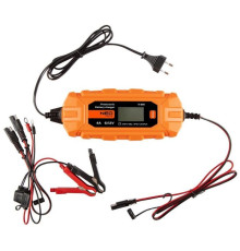 Зарядний пристрій для автомобільного акумулятора Neo Tools 4A/70Вт, 3-120Ah, для кислотних/AGM/GEL (11-891)