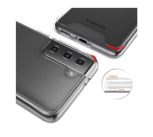 Чохол до мобільного телефона BeCover Space Case Samsung Galaxy S22 SM-S901 Transparancy (708588)