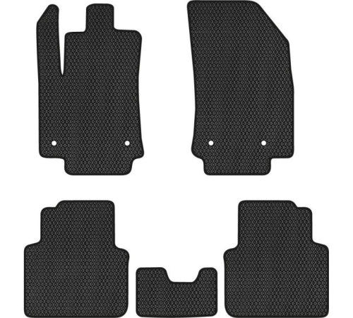 Килимок в салон EVAtech Citroen C3 Aircross MT FWD 2017+ 2 поколін (CN51963CV5AV4RBB)