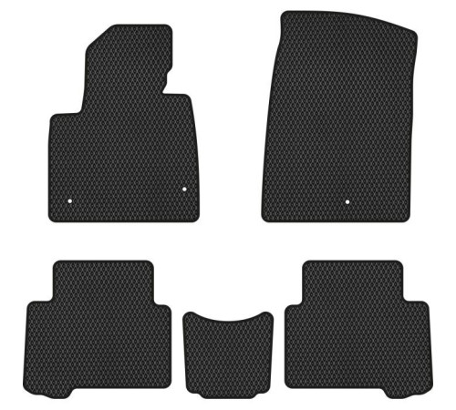Коврик в салон EVAtech Hyundai Santa FE (DM) 2012-2017 3 поколений (HY3305CB5LA3RBB)