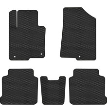 Килимок в салон EVAtech Hyundai Sonata (LF) (3 clips) 2014-2019 7 поко (HY12200CV5KH3RBB)