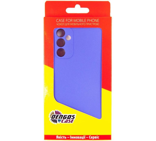Чохол до мобільного телефона Dengos Carbon Samsung Galaxy A14 5g (purple) (DG-TPU-CRBN-166)