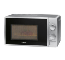 Мікрохвильова піч Bomann MWG 6015 CB silver (MWG6015CB silver)