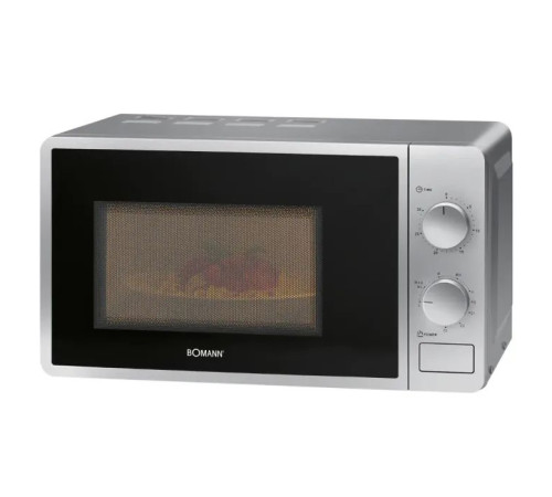 Микроволновая печь Bomann MWG 6015 CB silver (MWG6015CB silver)