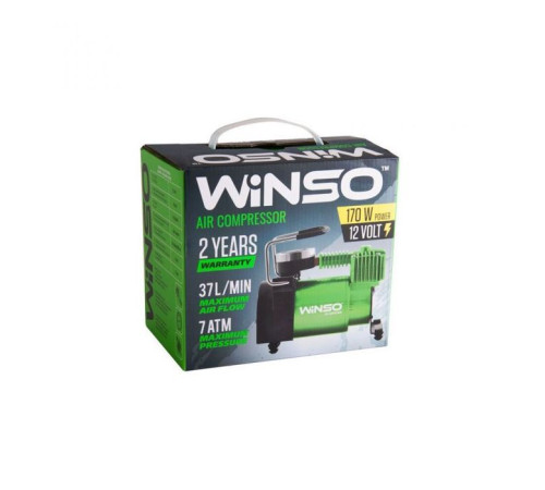 Автомобільний компресор WINSO 7 Атм, 37 л/мин (122000)