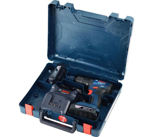 Шуруповерт Bosch GSB 185-LI, 2х2.0 Ah, ЗП GAL 18V-20, кейс (0.601.9K3.100)