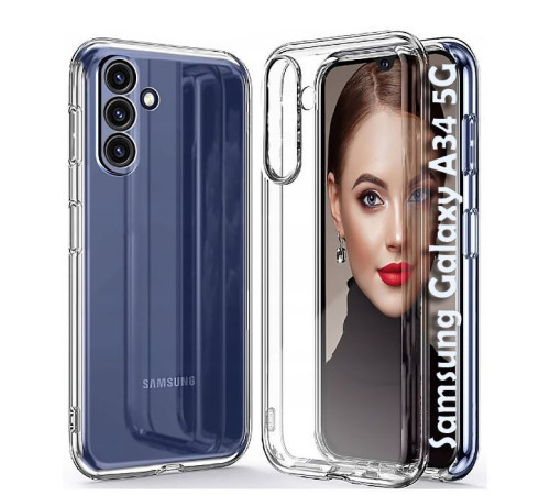 Чохол до мобільного телефона BeCover Samsung Galaxy A34 5G SM-A346 Transparancy (708970)