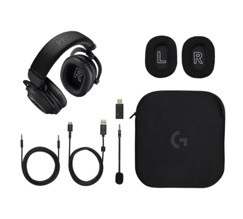 Навушники Logitech G Pro X 2 Lightspeed Wireless Black (981-001263)