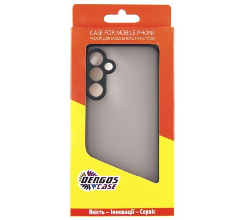 Чохол до мобільного телефона Dengos Matte Samsung Galaxy A54 5G (black) (DG-TPU-MATT-120)