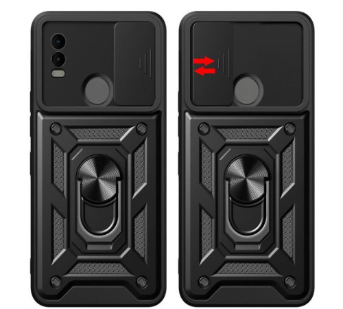 Чохол до мобільного телефона BeCover Military Nokia C21 Plus Black (709109)