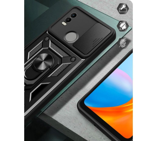 Чохол до мобільного телефона BeCover Military Nokia C21 Plus Black (709109)