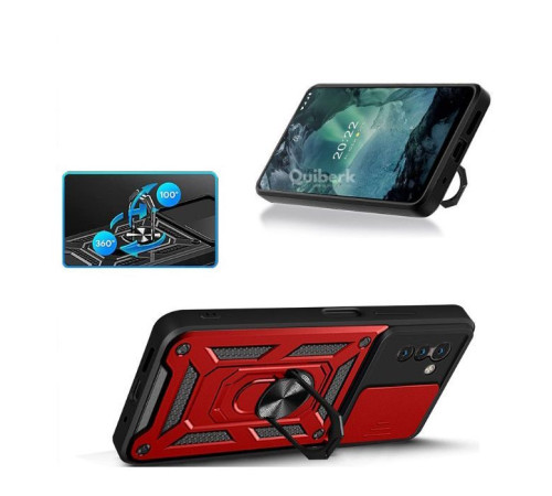 Чохол до мобільного телефона BeCover Military Nokia G21 / G11 Red (709108)