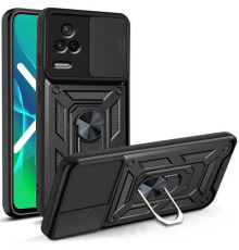 Чохол до мобільного телефона BeCover Military Poco F4 Black (709128)