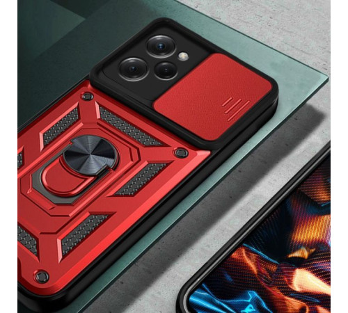 Чохол до мобільного телефона BeCover Military Poco X5 Pro 5G Red (709117)