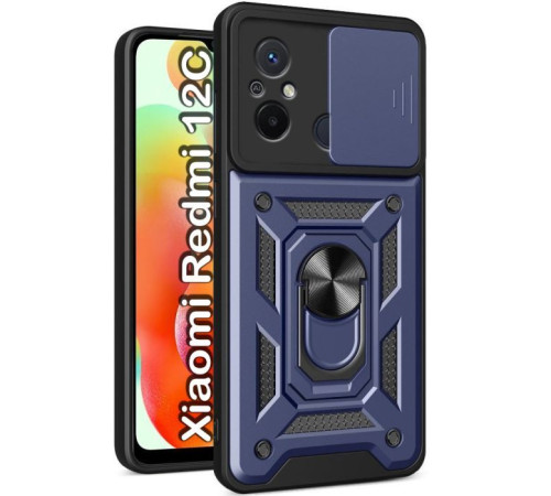 Чохол до мобільного телефона BeCover Military Xiaomi Redmi 12C Blue (709166)