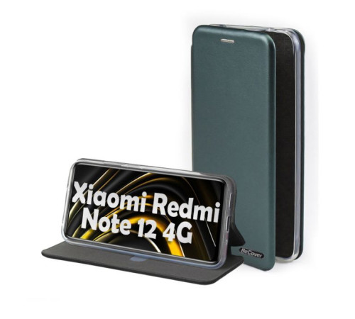 Чохол до мобільного телефона BeCover Exclusive Xiaomi Redmi Note 12 4G Dark Green (709058)